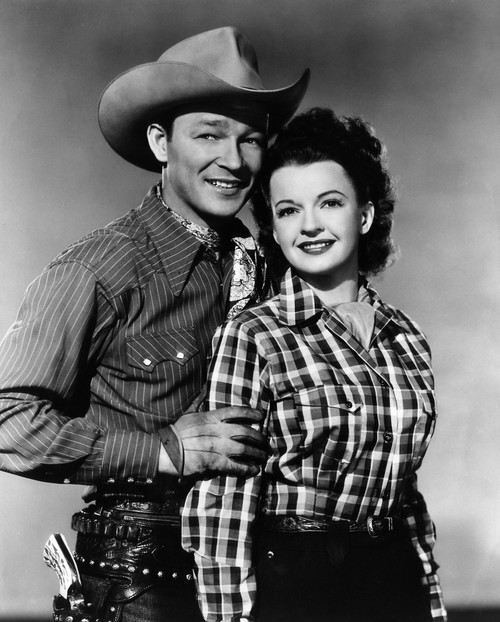 Roy Rogers Dale Evans Ca. 1950 Photo Print