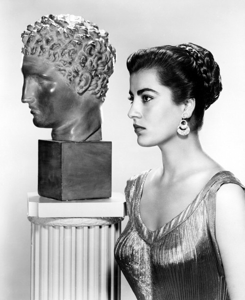 Irene Papas Mgm Publicity For Tribute To A Bad Man 1956 Photo Print