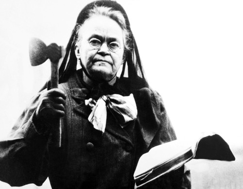 Carrie Nation Portrait