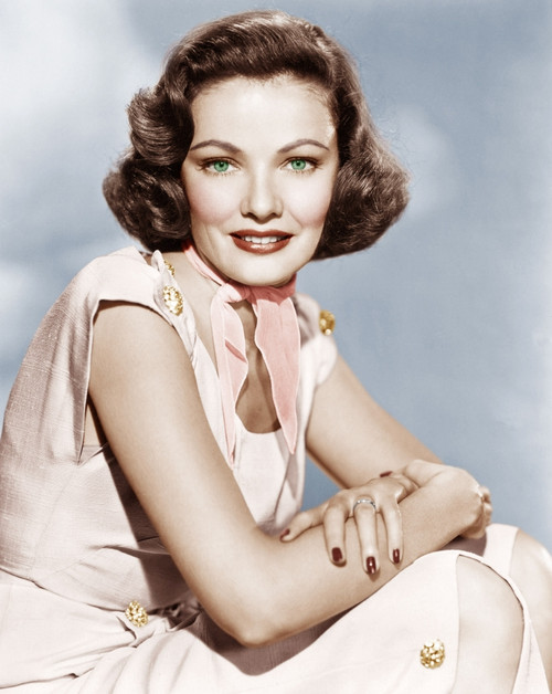 Gene Tierney Ca. 1950 Photo Print - Item # VAREVCP8DGETIEC005H
