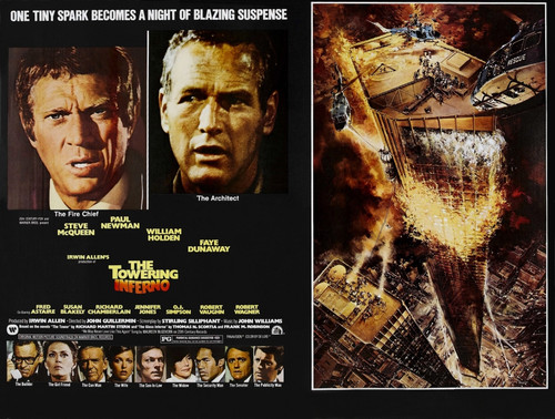The Towering Inferno Movie Poster Masterprint - Item # VAREVCMSDTOINFE001H