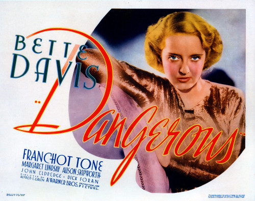Dangerous Bette Davis 1935 Movie Poster Masterprint