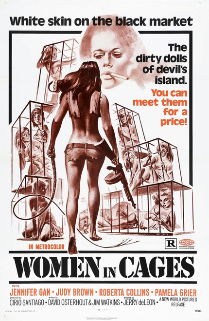 Women In Cages Us Poster 1971. Movie Poster Masterprint