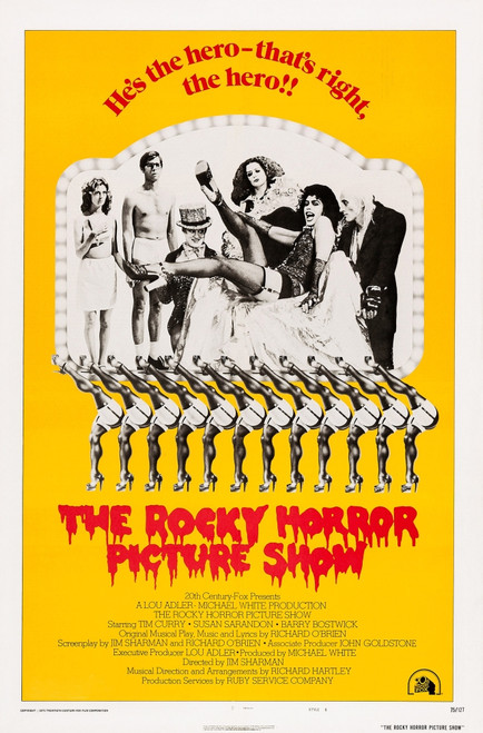 The Rocky Horror Picture Show U Movie Poster Masterprint - Item # VAREVCMMDROHOFE001H