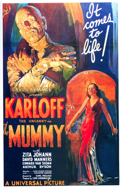 The Mummy Movie Poster Masterprint