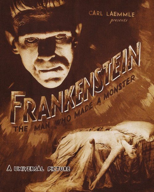 Frankenstein Movie Poster Masterprint