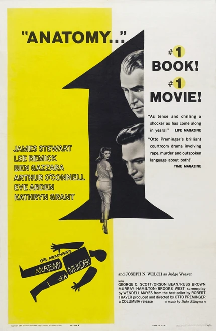 Anatomy Of A Murder Movie Poster Masterprint - Item # VAREVCMMDANOFEC008