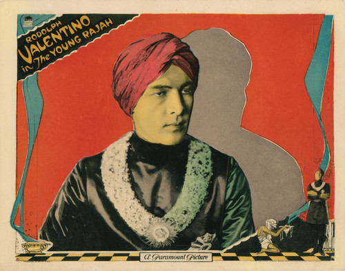 The Young Rajah Lobbycard Rudolph Valentino 1922 Movie Poster Masterprint