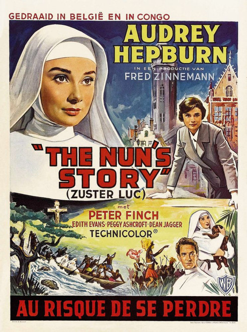 The Nun'S Story, Audrey Hepburn, 1959 Poster Print