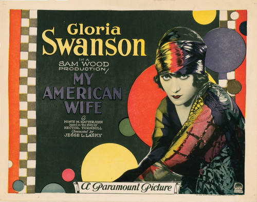 My American Wife Lobbycard Gloria Swanson 1922. Movie Poster Masterprint - Item # VAREVCMCDMYAMEC011H