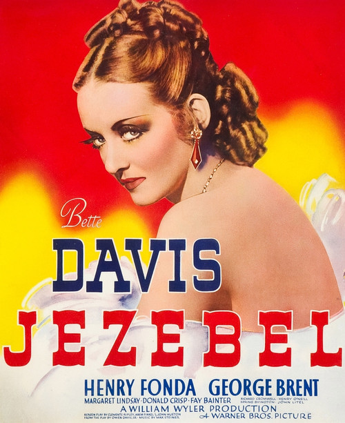Jezebel Bette Davis On Window Card 1938. Movie Poster Masterprint - Item # VAREVCMCDJEZEEC016H