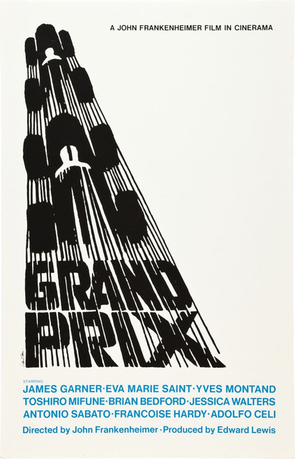 Grand Prix Movie Poster Masterprint