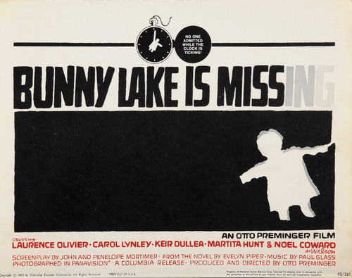 Bunny Lake Is Missing Still