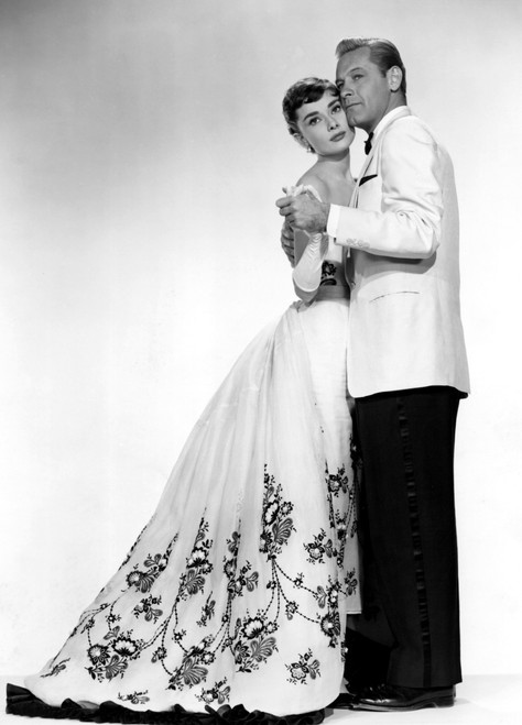 Sabrina Audrey Hepburn William Holden 1954 Photo Print - Item # VAREVCMBDSABREC014H
