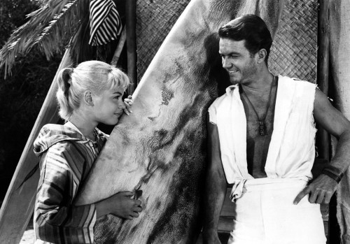 Gidget Sandra Dee Cliff Robertson 1959 Photo Print