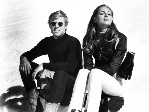 Downhill Racer From Left: Robert Redford Camilla Sparv 1969 Photo Print - Item # VAREVCMBDDORAEC026H