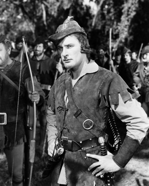 The Adventures Of Robin Hood Errol Flynn As Robin Hood 1938 Photo Print - Item # VAREVCMBDADOFEC347H