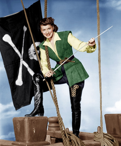 Against All Flags Maureen O'Hara 1952 Movie Poster Masterprint - Item # VAREVCM8DAGALEC002H