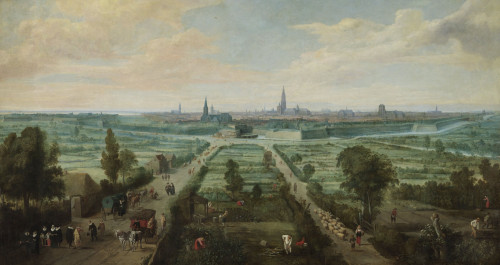View Of Antwerp Poster Print