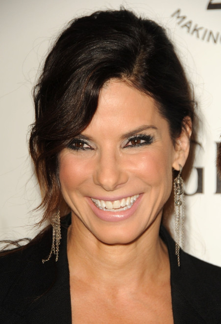 Sandra Bullock At Arrivals For Amfar Inspiration Gala Los Angeles Photo Print