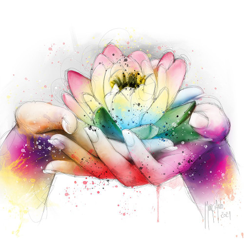 LOTUS Poster Print - Patrice Murciano (24 x 24)