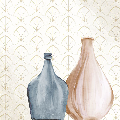 Vases On Pattern 2 Poster Print - Kimberly Allen
