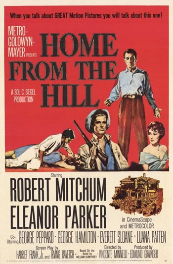Home From the Hill Movie Poster (11 x 17) - Item # MOV254427