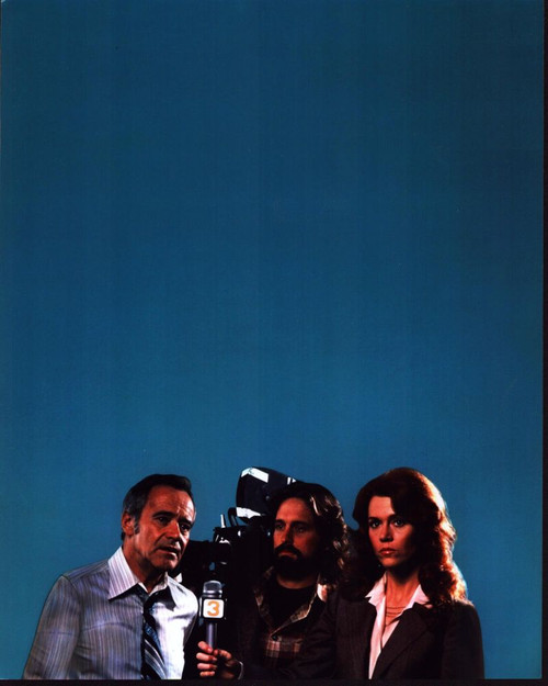 Jack Lemmon, Michael Douglas And Jane Fonda In The China Syndrome Photo Print
