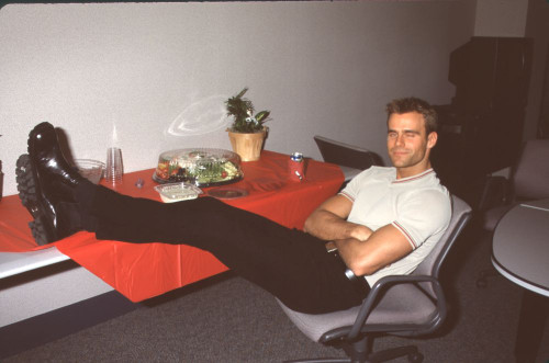 Cameron Mathison With Feet Up On Table Photo Print - Item # CPA2021