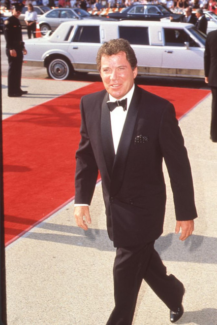 William Shatner Walking On Red Carpet In Tuxedo Photo Print - Item # CPA2068