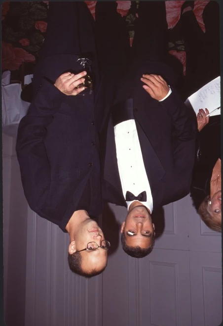 George Clooney And Anthony Edwards Photo Print