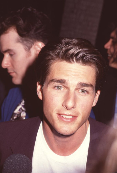 Tom Cruise In Shirt And Brown Jacket Photo Print