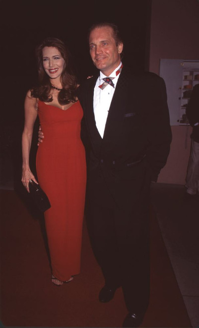 Hunter Tylo In Red Dress And Michael Tylo In Tuxedo Photo Print - Item # CPA2957