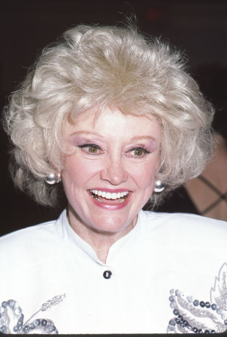Phyllis Diller Close Up In White Bedazzled Top Photo Print - Item # CPA3431