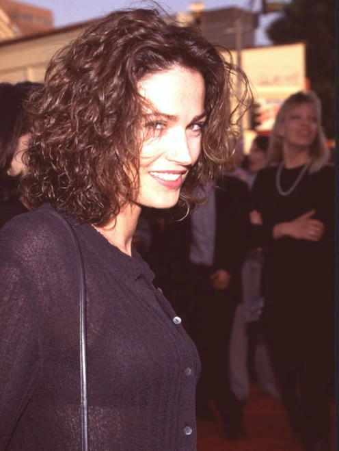 Kim Delaney Close Up In Black Sweater At Mission Impossible Premiere Photo Print