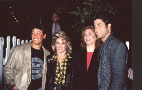 Matt Lattanzi, Olivia Newton John, Marilu Henner And John Travolta Photo Print - Item # CPA3146