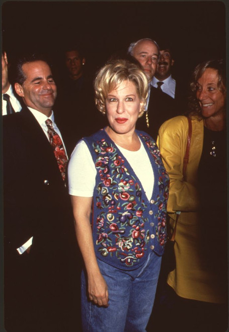Bette Midler In Jeans And Sweater Vest Photo Print - Item # CPA4241
