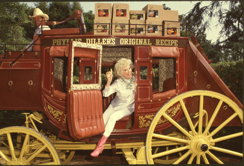 Phyllis Diller In Stagecoach Photo Print