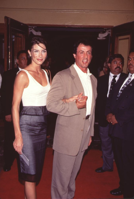 Jennifer Flavin With Sylvester Stallone "Contact" Premiere Photo Print - Item # CPA1370