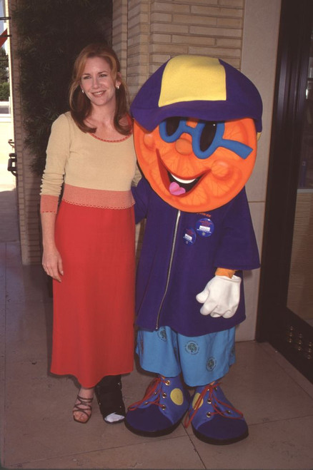 Melissa Gilbert With Mr. Orange Photo Print
