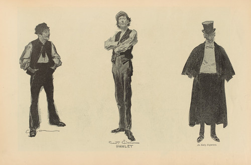 Hamlet  Poster Print by Charles Dana Gibson