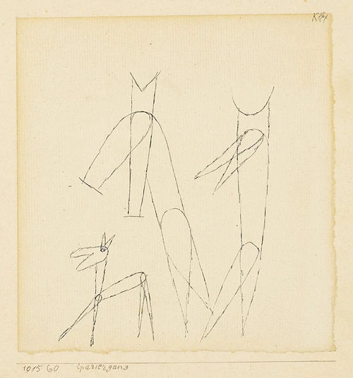 Spaziergang  Poster Print by Paul Klee