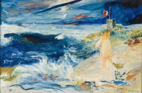 At the Seashore  Poster Print by Ernst Josephson