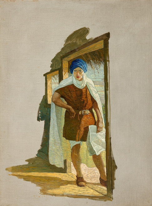 The Return of the Four  Poster Print by N. C. Wyeth