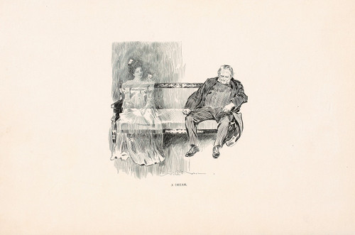 A dream  Poster Print by Charles Dana Gibson