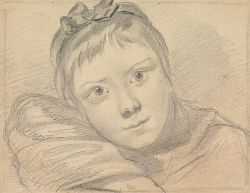 Portrait of Rev. William Gilpin‚Äôs Daughter  Poster Print by Sawrey Gilpin