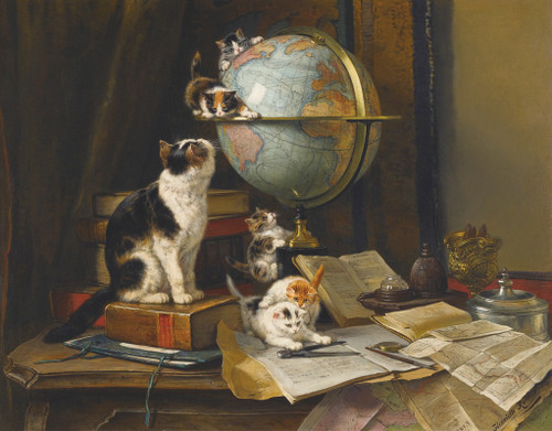 The Globetrotters Poster Print by Henri√´tte Ronner-Knip