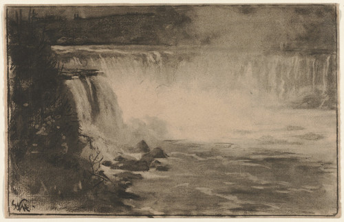 Niagara Falls  Poster Print by William Morris Hunt