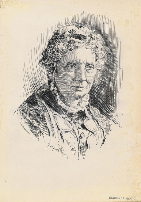 Harriet Beecher Stowe  Poster Print by Jacques Reich