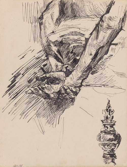 Hands, Ornament Poster Print by James Ensor